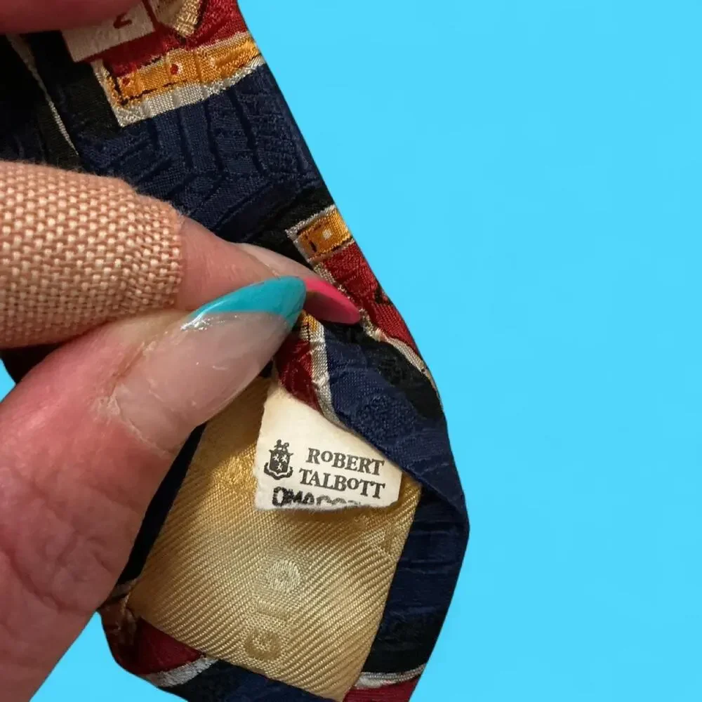 Vintage omaggio by robert talbott silk tie